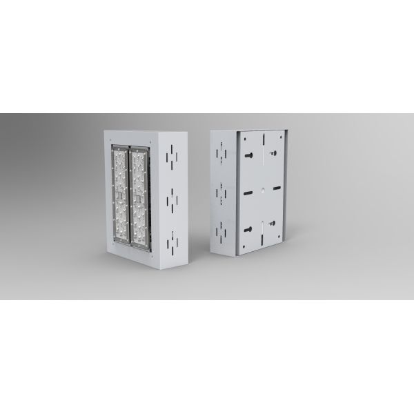 Surface Mounted Led Gas Station Canopy Lights 100-277vac 100w 150w IP66 IK10