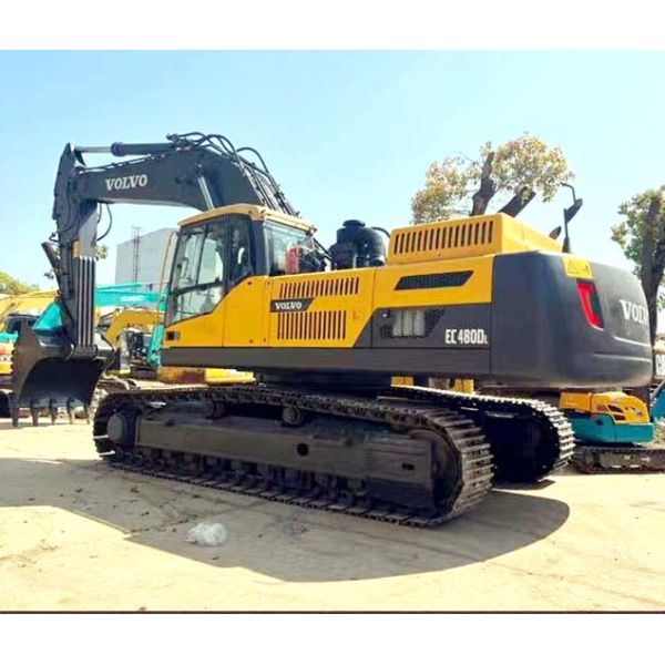 48 Ton Crawler Chain Volvo EC480 Excavator with 47900 KG Operating Weight in Shanghai