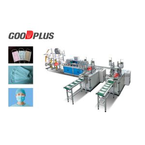 Quality Penumatic 6000BPH Automatic Face Mask Making Machine for sale