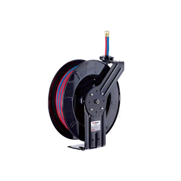 Buy Acetylene / Oxygen Air And Water Welding Hose Reel With Full Flow Swivel Joint at wholesale prices