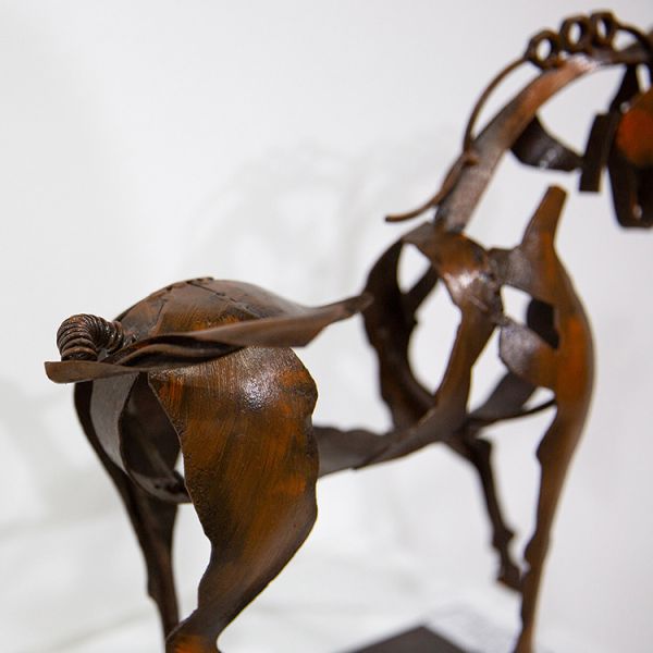 Large Outdoor Garden Decoration Metal Cast Iron Abstract Sculpture For Landscape