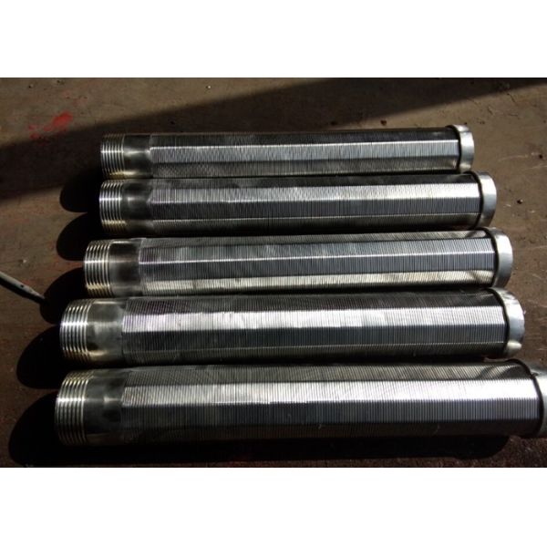 Buy Stainless Steel Wedge Wire Screen , Chemical Resistant Cylinder Screen at wholesale prices
