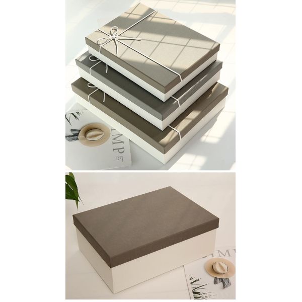 Multiple Colors Rigid Paper Gift Box