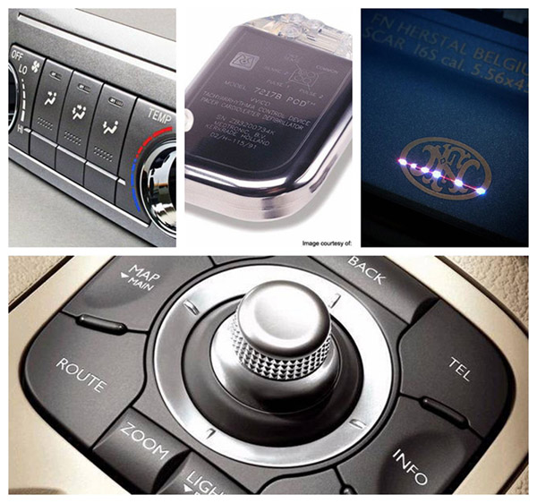 Plastic Wood Paper CO2 Laser Marking Machine 30 Wattage Air Cooling Method