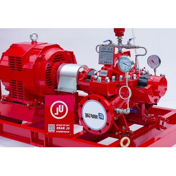 Powerful Split Case Electric Motor Driven Fire Pump Ul Fm Approved 2000 GPM 220 PSI