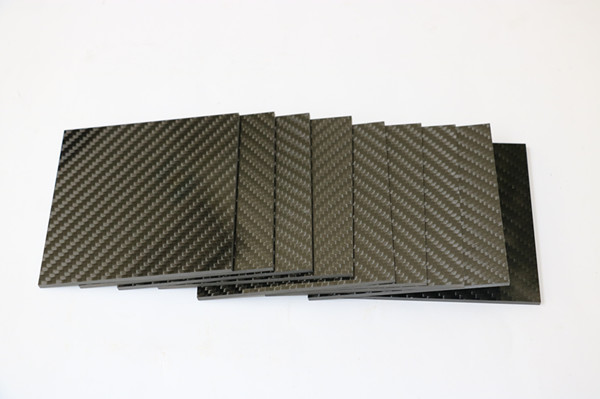 Buy 3MM Glossy Plain Surface Carbon Fiber Sheet at wholesale prices