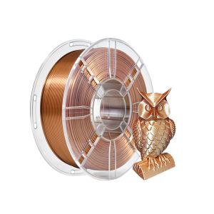 Quality 3d Printign Filament 1.75mm Silk Copper PLA 3D Printer Filament Customized Request No Bubble for sale