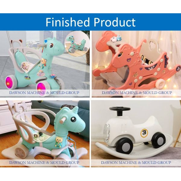 Automatic 30 Liter jerry can and rocking horse extrusion blow molding machine price