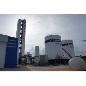 LOX Industry Liquid Aerospace Gas Liquefaction Plant 2000 Nm3 / h