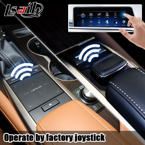 Lsailt CarPlay/ Android Video Interface included NetFlix, YouTube, Waze, google map for Lexus 2013-2021 RX450h RX350