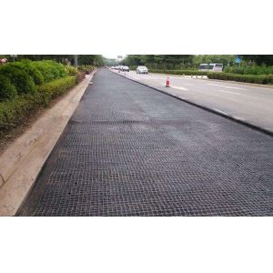 High Intensity Biaxial Glass Fiber Geogrid for Earth Working PP Plastic Biaxial