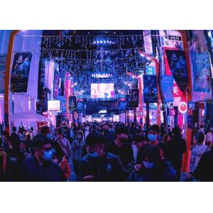 Digital Electronic LED Advertising Billboard P4 P5 100% Waterproof