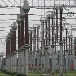 Switch Yard Substation Steel Structure Hot Roll Steel Q420 , Q460