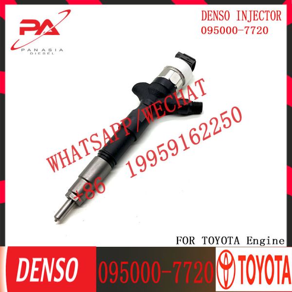 High Quality Diesel Injector 23670-30320 Common Rail Injetor 095000-7720 for TOYOTA HIACE