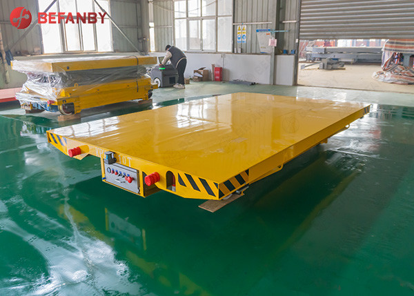 Buy 10T Industrial Busbar Powered Transfer Trolley at wholesale prices