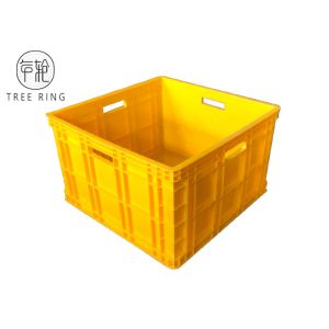 Solid Compact Cube Euro Stacking Containers 50ltr Polypropylene Material