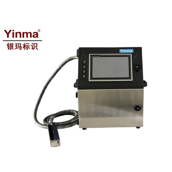 Inkjet Date Code Printer 1 - 8mm Height 25 Dot Matrix Micro Character Machine