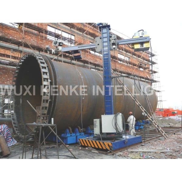 Self Aligned Welding Rotator with Schneider Driver Electric Power Supply and