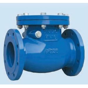 Quality Electric Actuated Flange Drainage Check Valve DIN 3356 Unique Stem Hole Design for sale
