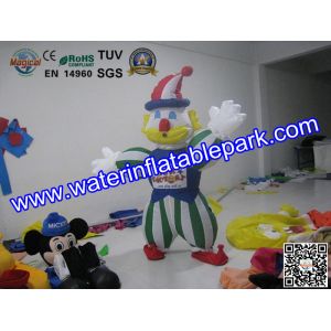 Oxford Fabric Advertising Inflatable Cartoon Characters Moving Vivid