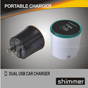 Buy BUCKET DUAL USB TRAVEL CHARGER at wholesale prices