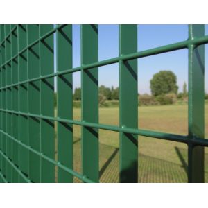 Powder Coated Galvanized Steel Bar Electro Welded Modular Grating Fence