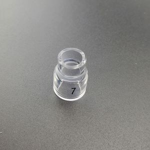 ODM Supported UPPERWELD 13NQ11-7 Clear Glass Nozzle Tig Accessories for Welding