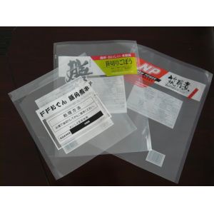 Transparent Food Vacuum Seal Bags Sticker For Cooking / Cleaning