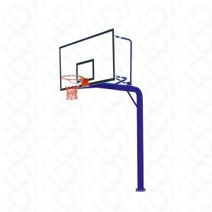 Lightweight Basketball Stand Durable Inground Basketball Hoop Outdoor Equipment