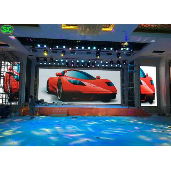 Buy RGB 3 In 1 Stage LED Screens Video Display 2500cd/㎡ Brightness With Nova Control at wholesale prices