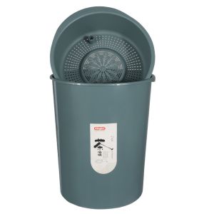Indoor Office Drawing Room Round Waste Segregation Plastic Dustbin