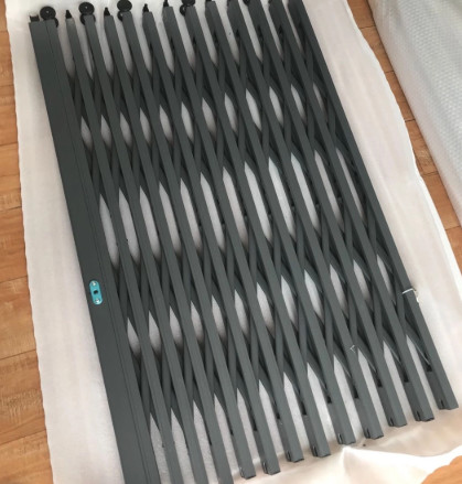 Buy Aluminium Expandable Security Doors , Aluminium Trellis Burglar Bars at wholesale prices