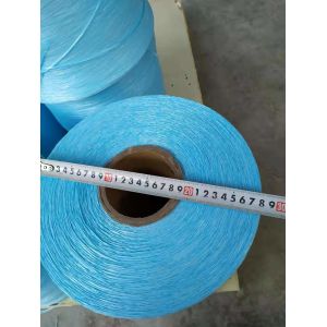 Lightweight Blue Fibrillated LSHF FR PP Filler Yarn for Filling Flame-retardant