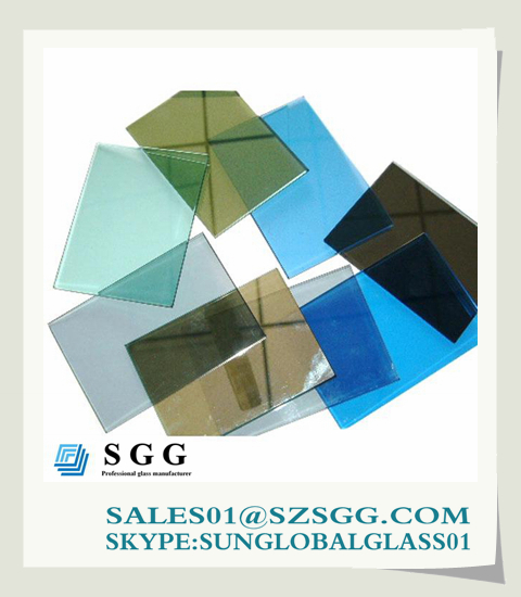 Buy High quality 12mm tinted float glass at wholesale prices