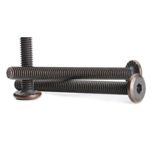 Buy Chamfered Flat Head Bolt Wooden Furniture Screw Hardware Hex Socket at wholesale prices