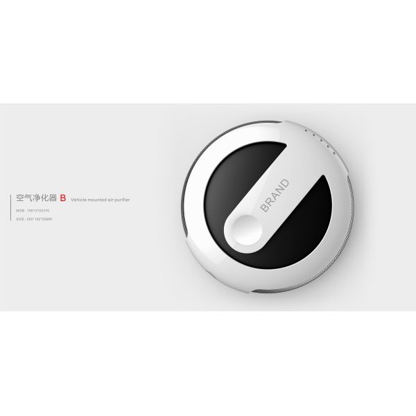 RoHS Car Air Freshener Purifier , Deformate Odor Sterilization Pm2 5 Purifier