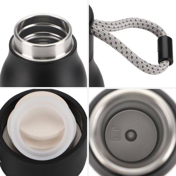 Amazon Hot Sell Double Wall Stainless Steel Insulated Vacuum Flask, BPA FREE Metal Termos Sports Drinking Water Bottles In Stock