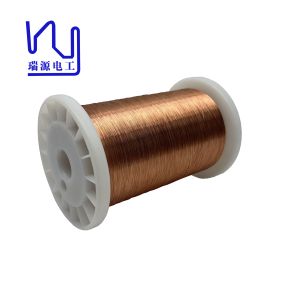 China Polyurethane Copper Winding Wire 0.117mm Class 155 Enameled Round on sale