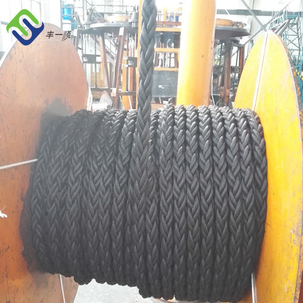 Vessel 12 Strand 10" Nylon Mooring Rope 220 Meters Length Eco Friendly