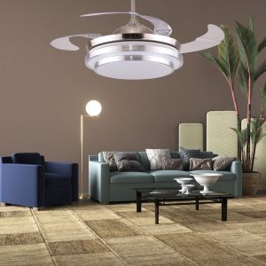 42 inch Fan Light Remote Control Multifunctional Chandelier Home Living Room