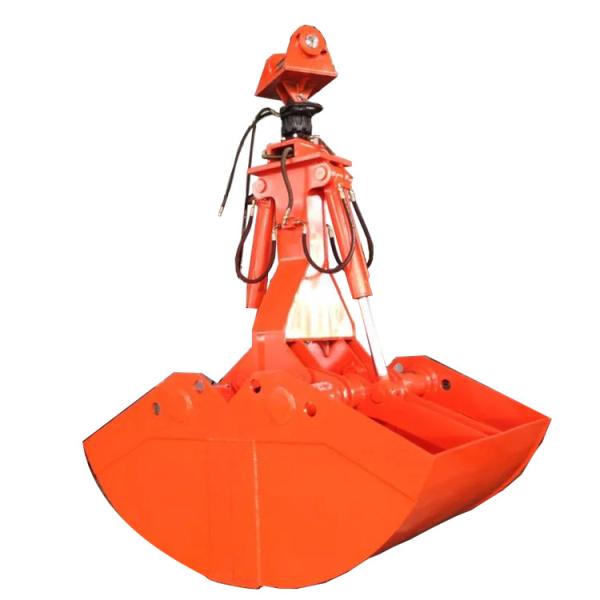 Construction Machinery Excavator Clamshell Bucket OEM Custom Digger Bucket 1Year
