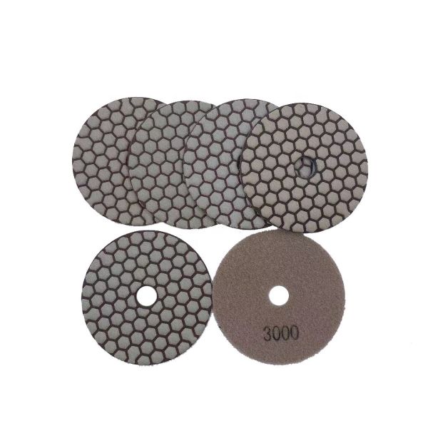 Wet Cut Diamond Concrete Polishing Tools 80mm - 280mm For Buffing Marble Floor
