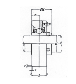 Quality Pillow blocks UCC2 series UCC201-8 for sale