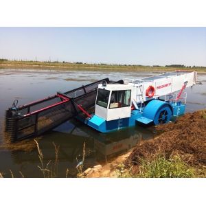 L4.5m 2500CBM Water Weed Harvester Aquatic Weed Harvesting Machine