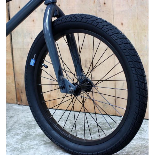 20" Gold Color BMX Street Bike for Kids Wellgo Aluminium Pedals and Hi-Ten Steel Frame