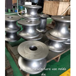 Hot Rolled Weld Pipe Cast Iron Alloy Forming Roller High Safety Level