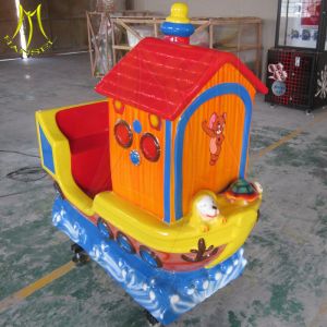 China Hansel funny amusement rides fiberglass children kiddie rides on ship on sale