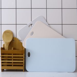 Healthy PP Plastic Chopping Board To Cut Fruits Meat Vegetables
