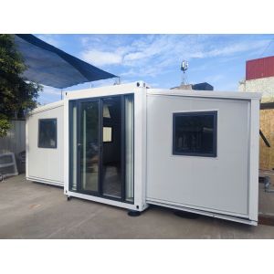 Quality BOX SPACE Luxury 3 Bedrooms And Bathroom Prefabricated Expandable Container House Mobile Prefab Expandable House for sale