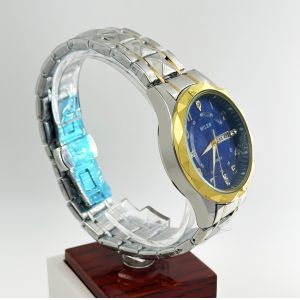 Quartz Movement Stainless Steel Strap Watch for Accurate Timekeeping
